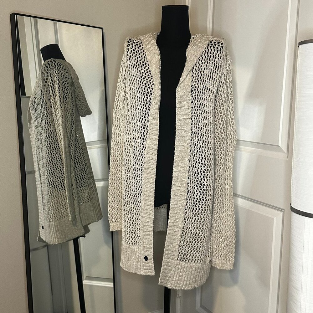 Hollister Hooded knit cardigan